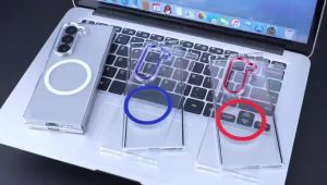 CASE MAGSAFE SAMSUNG GALAXY Z FOLD 4 Z FOLD 5 Z FOLD 6 Z FOLD 7 Magnetic Lens Metal Mirror Case ZFOLD4 ZFOLD5 ZFOLD6 ZFOLD7 Polycarbonet Ice Glass Anti Menguning - MM-226