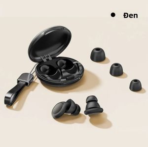 Nút Tai Silicon Mềm Có Thể Tái Sử Dụng Để Giảm Tiếng Ồn Hỗ Trợ Giấc Ngủ Buổi Hòa Nhạc & Môi Trường Làm Việc Khối Tai Khử Tiếng Ồn