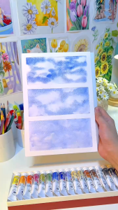 Bộ 18 Màu Nước White Nights Lương Bình Artists Watercolour Set - Hàng Chính Hãng (TẶNG KÈM GIẤY VẼ)