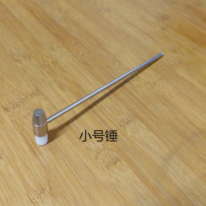Precision Craftsmanship Copper Hammer for Watch Repair Gold Silver Processing round Head Hammer Wooden Handle Repair Tool