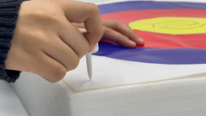 Archery Target Face Plastic Pin