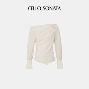Cello Sonata | Three-Dimensional Rose Deconstructed Shirt Long Sleeve