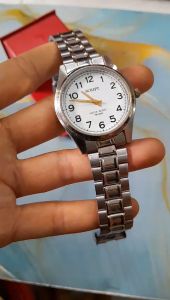 Đồng hồ nam SCRIPT dây thép không gỉ second hand si nhật- đã qua sử dụng