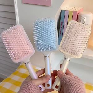 🌵 หวีผม แปรงผม แปรงหวีผมสีพาสเทล ด้ามจับประกายมุก พร้อมส่ง 🌵