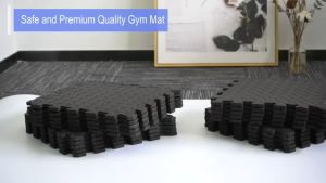 【AKEMI】60x60cm1.2CM Thick EVA Foam Interlocking Tiles Protective Flooring Waterproof Anti-Skid Splicing Fitness Mat Shock Yoga Play Pad