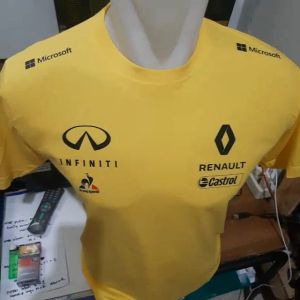 Topikustore Kaos Distro / Racing / Rasing / Recing / Resing Team Renault Formula 1 Relpica