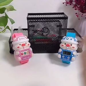 Relo for Kids: A Transparent Luminous & 3D Cartoon Watch