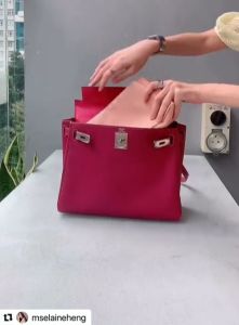 กระเป๋าจัดระเบียบแอร์เมส เคลลี่ ผ้าไหมไทย กระเป๋าจัดระเบียบแอร์เมส เคลลี่ ผ้าไหมไทย