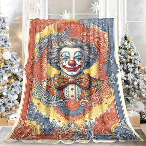 Beast Kingdom | Retro Design Silky Ultra-Soft Warm Christmas Flannel Blanket Perfect for Cold Winter Holiday Nights Snuggling