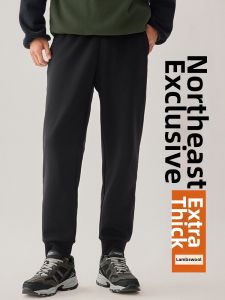 Thick Lamb Fleece Mens Sweatpants