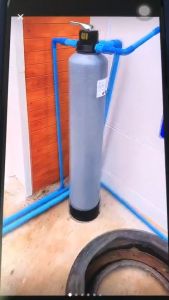 ชุดกรองน้ำใช้ขนาด 8x44 นิ้ว แบบเกลียวน้ำเข้า-ออก-น้ำทิ้งขนาด 3/4"(6หุน)+สารกรองAnthracite8ลิตรManganese8ลิตรCarbon ID900 9ลิตร