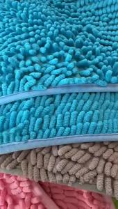 Chenille Fleece Cage Liner Mat For Guinea Pig Non Slip Washable Reusable Pet Pad For Rabbit Hamster Small Animal Bedding Pad