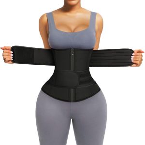 Women Calorie Burn Waist Trainer Body Shaper Trimmer for Women Belly Slimbelt Body Shaper Waist Trainer Body Shaper Girdles for Women Tummy Belly Fat Trimmer Sauna Sweat Belt