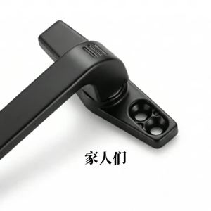 Type 50 Silver Aluminum Alloy Window Handle Push/Pull Window Latch Vintage Bathroom Door & Window Handle