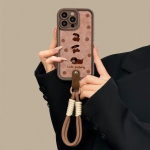 Apple 16 Series Full Cover Lens Protection Sheepskin Phone Case Autumn Winter New Style 15Plus High End Feel 14Pro Lightweight Luxury 13PM