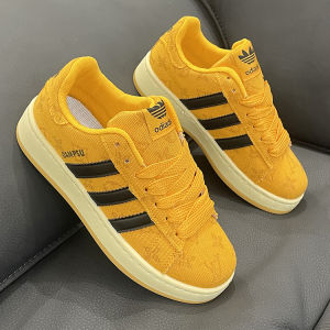 Classic Three-Bar Skate Shoes Womens 2024 Spring Autumn Thick Bottom Casual Sports Single Shoes Versatile Student Shoes