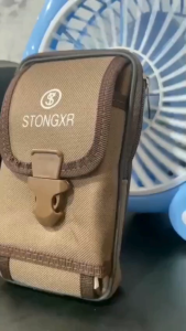 Pouch Pria Bretton Muat Terbaru WA1195B7 Kekinian HP Tebal Motif bahan Cokelat Keren