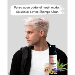 LAVINE SHAMPO UBAN SHAMPO HERBAL PENGHILANG UBAN SHAMPO PENGHITAM UBAN PERMANEN dan anti ketombe