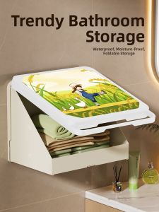 XUNHUAI | Drill-Free Waterproof Foldable Shelf