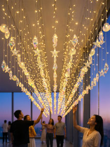 ANQIYUE | Solar Powered Waterproof RGB String Lights