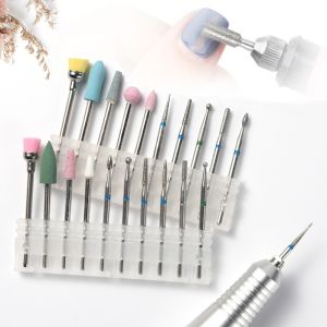 10pcs Nail Drill Bit Set Nail Files Electric Machine for Manicure/Mata Bor Kikir Nail Drill