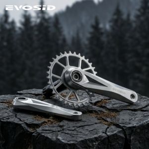 Evosid | EVOSID 160mm Mtb Crankset Hollow Integrated 12s Crank 165mm 170mm Narrow Wide Bike MTB 32/34/36/38T Crown with Bottom
