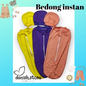 Bedong Instan 3 pcs + Topi Bedong Instan Murah Bedong Instan Termurah Bedong Instan Hampers Gift Perlengkapan Bayi denish.store