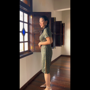 COCOONESE Short Sleeve Cheongsam - Oriental Lula