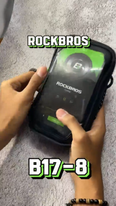Rci Rockbros B17-8 30110062 Tas Depan Sepeda Motor Bicycle Bag Handlebar Phone Holder Touch Screen