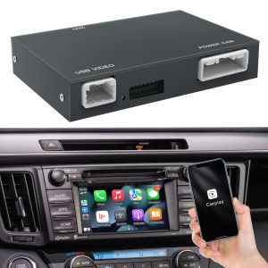 AUTOABC with Entune2.0 2014-2019 Wireless Carplay Android Auto Adapter Upgrade Box for Toyota CorollaTacomaCamryAvalon Prius