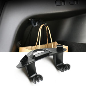 For Tesla Model Y Juniper 2025 Launch 2020-2026 Rear Trunk Hook Seat Buckle Hanging Cargo Grocery Bag Holder Umbrella Hanger