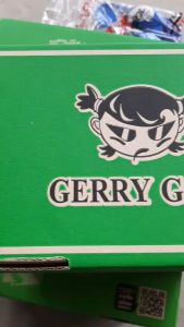 รองเท้านักเรียน หนังดำ ตัวล็อก Gerry Gang รุ่น FBS -G6406 Size 32-34ส่งพร้อมกล่อง