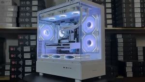 M-ATX Double side tempered glass PC Gaming Case / Casing W30