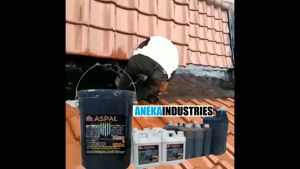 Cat Pelapis Aspal Cair Anti Bocor Dak Beton Genteng Kolam Waterproof 5 Kg