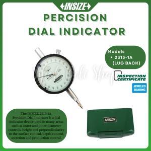 INSIZE PERCISION DIAL INDICATOR(LUG BACK) 2313-1A
