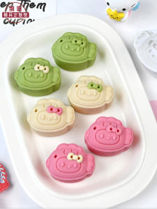 Thiết Bị Nướng Bánh Cá Bàng Phong Cách Hoạt Hình Bánh Mì Bánh Trung Thu Trà Chiều Nướng Bánh Thủ Công Bằng Nhựa Không Chống Dính