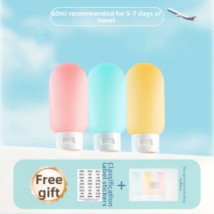 RULIS | Portable Travel Bottle Mini Sample For Shampoo and Shower Gel Squeeze Empty