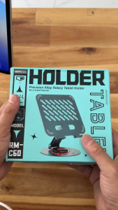 Giá đỡ iPad Tablet Remax C60 chất liệu kim loại xoay 360 độ