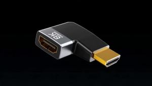 Cabletimes | CABLETIME Right Angel 8K HDMI Adapter Male to Female Converter Adapter HDMI 2.1  Support 8K 60HZ 48Gbps For HDTV Laptop PS4 5