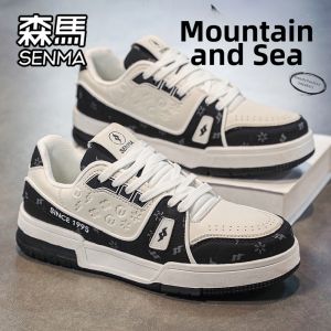 SENMA | Giày Thể Thao Dạo Phố Chất Lượng Cao Da Thật