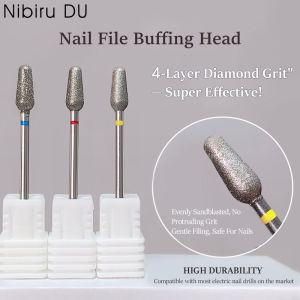 Electric Diamond Nail Drill Bit Sand Nail Files Cuticle Polishing Manicure Tool for Professional Nail Cleaning And Polishing