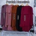 KHIMAR INSTAN KERUDUNG HUMAIRA FREE CADAR PURDAH (by raisa). 