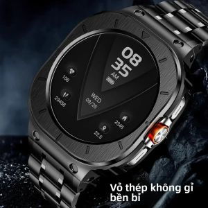 Vỏ Và Dây Đeo Bằng Thép Không Gỉ Cho Samsung Galaxy Watch 7 Ultra 47mm Dây Đeo Thay Thế Phong Cách Doanh Nhân Tương Thích Với Galaxy Watch 8 Ultra 2025