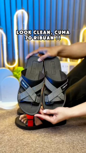 Sandal Slop Pria Joemen S 01 New Sendal 100% Brand Lokal Keren Anti Slip Kekinian Terbaru 2025