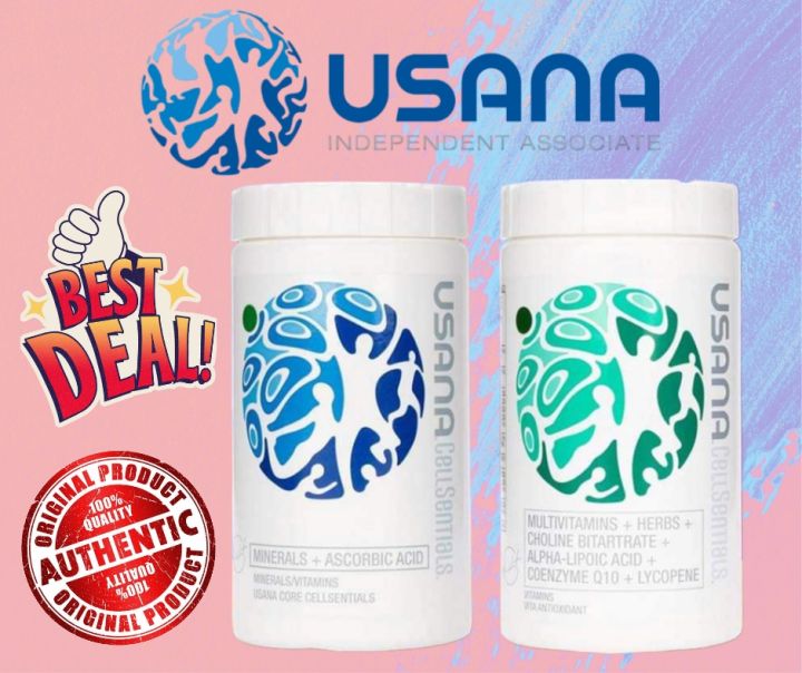 USANA Cellsentials 100 Authentic 224 Tabs Lazada PH