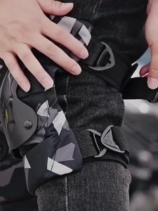 Fashion Motorcycle Kneepad Fluorescence Moto Elbow Knee Pads Motocross Racing Protective Gear Protector Guards Kit Accessories