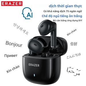 Tai Nghe AI Tai Nghe Nhét Tai Dịch Không Dây Bluetooth XT92PRO Với Ứng Dụng DIY ASMR Hỗ Trợ Dịch Thuật Thời Gian Thực Tai Nghe Chống Nước