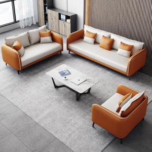 DANBIYIN | Modern Business Sofa and Tea Table Set 3-seat