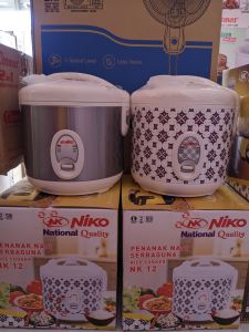 Niko Rice Cooker 1.2 Liter – Penanak Nasi Original Anti Lengket