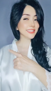 Áo choàng ngủ phi lụa WANNABE áo khoác kimono lai áo lai tay phối ren xinh xắn nữ tính sang trọng KIS06